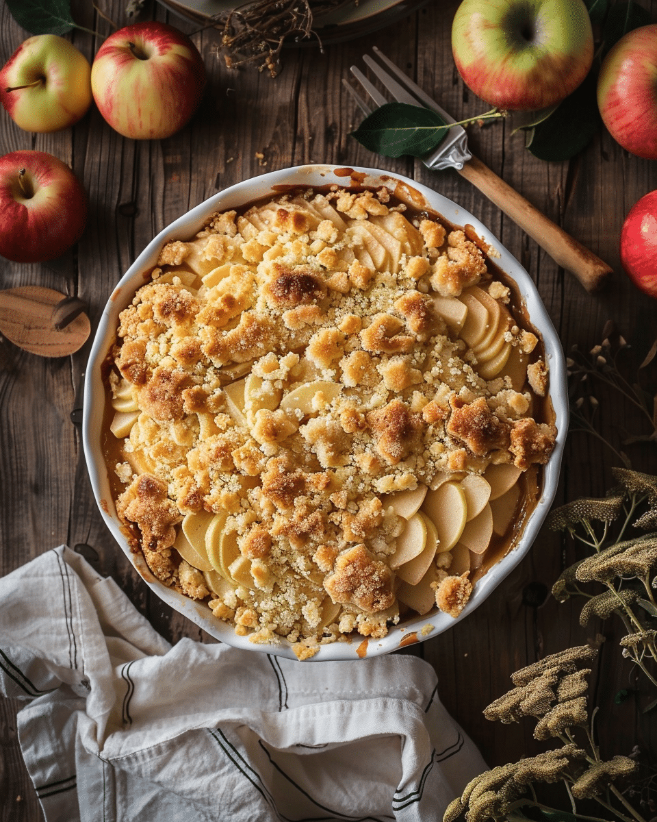 Apple Pie Dump Cake