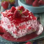 Strawberry Jello Poke Cake