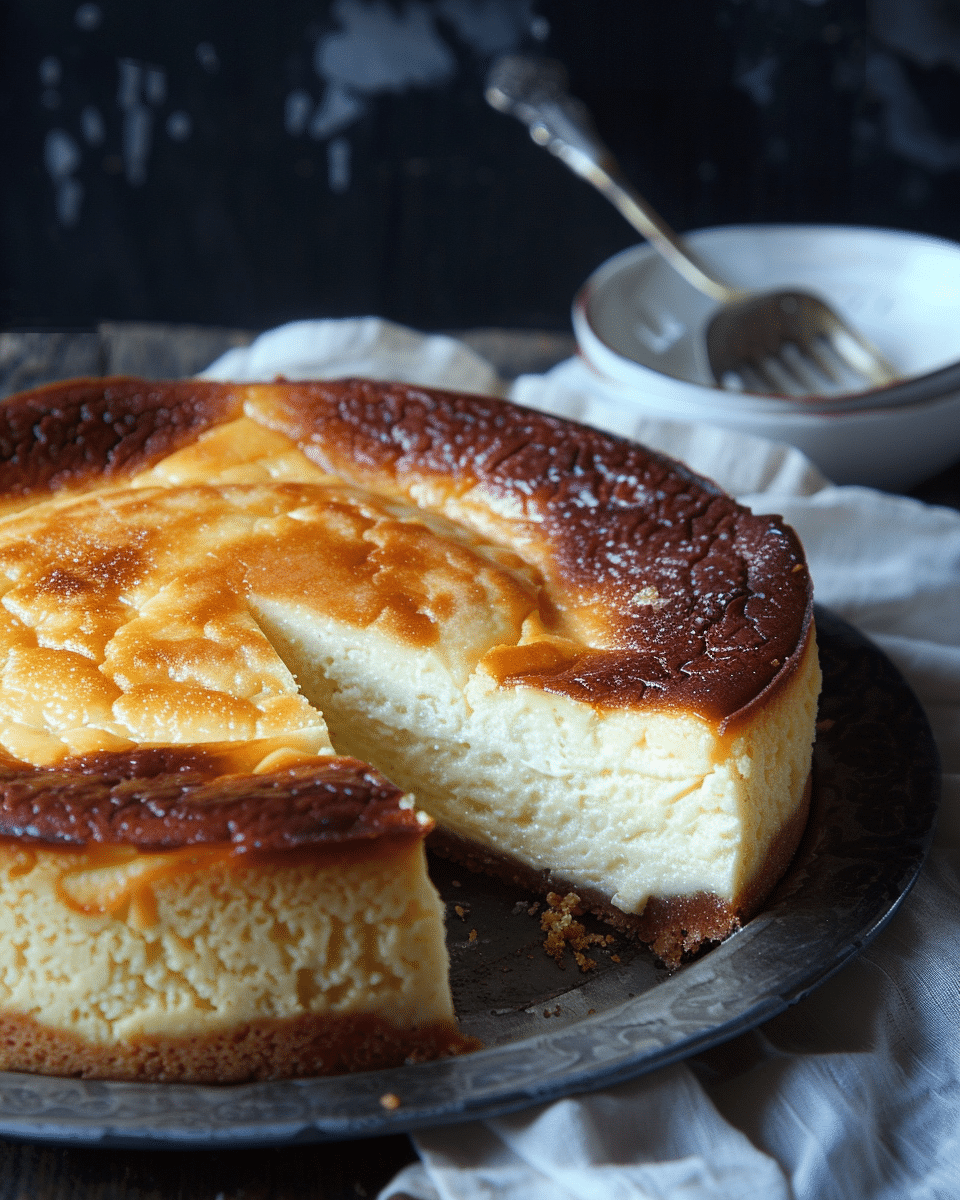 Basque Cheesecake (Tarta de Queso)