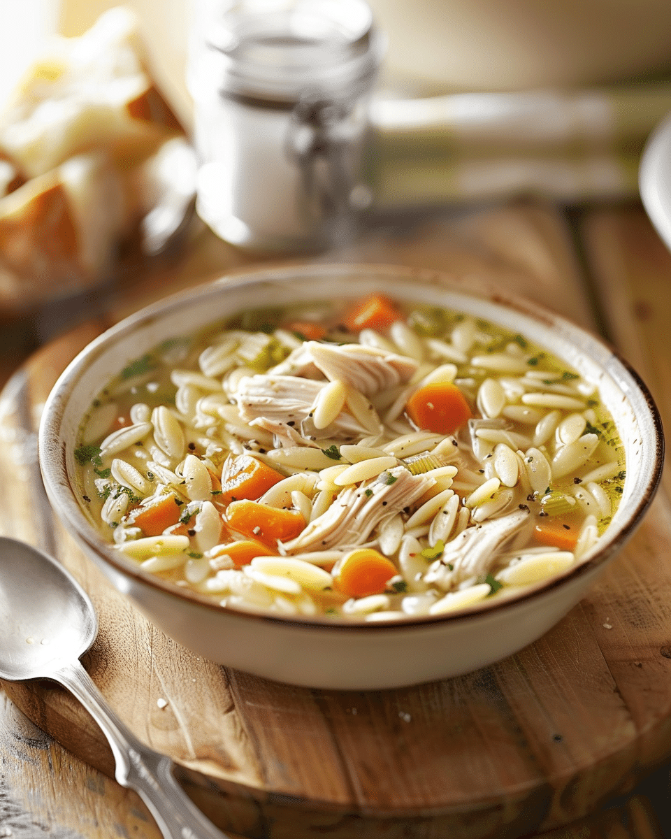 Chicken Orzo Soup