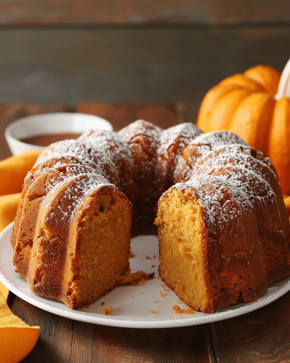 Pumpkin Coffee Cake Recipe