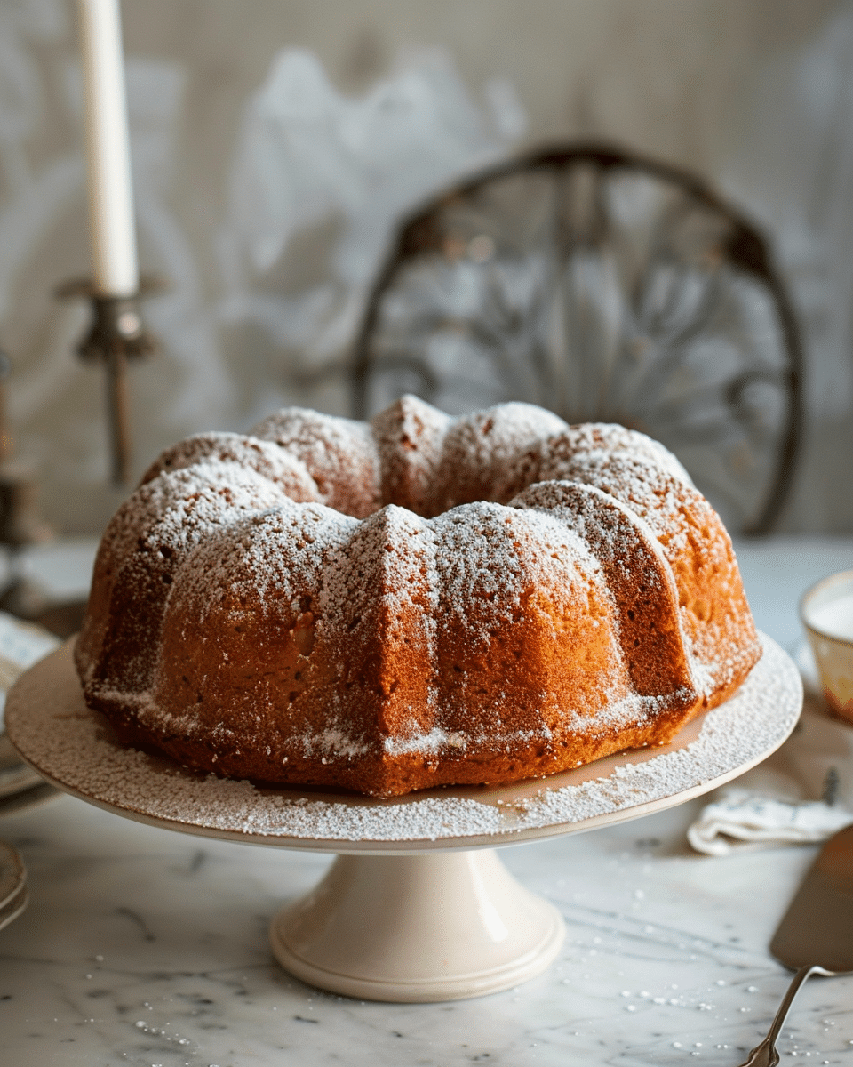 Pear Bundt Cake Recipe