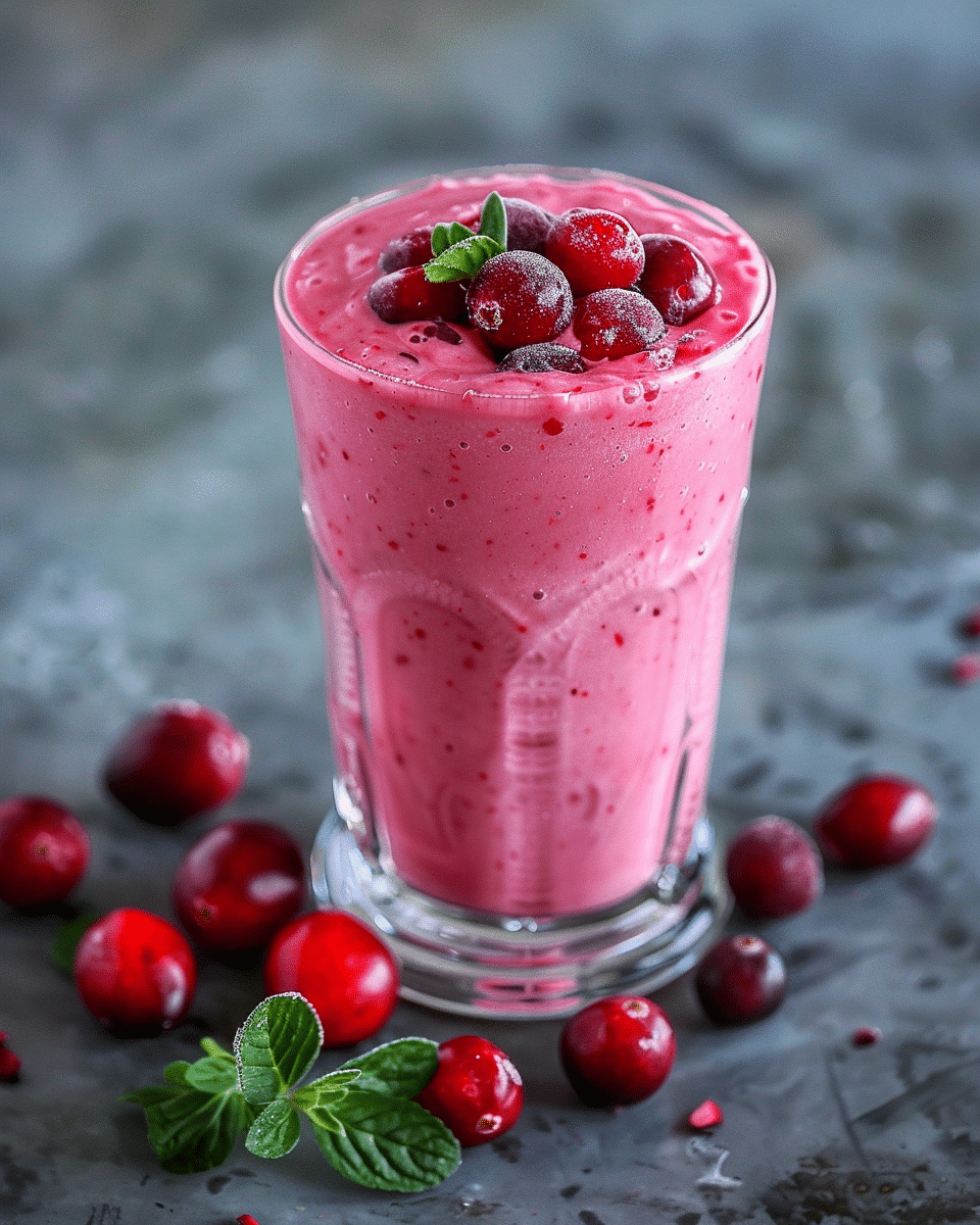 Cranberry Smoothie