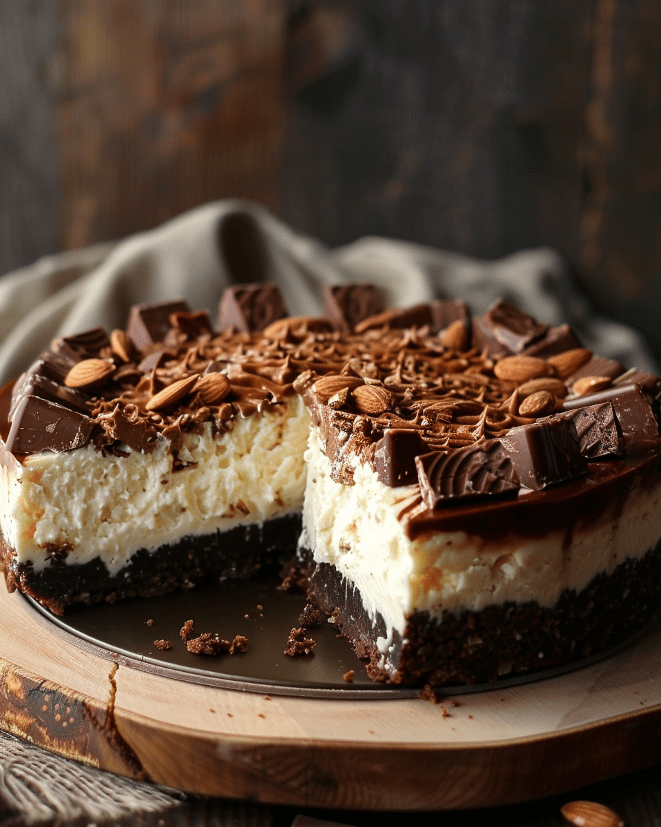 Almond Joy Cheesecake