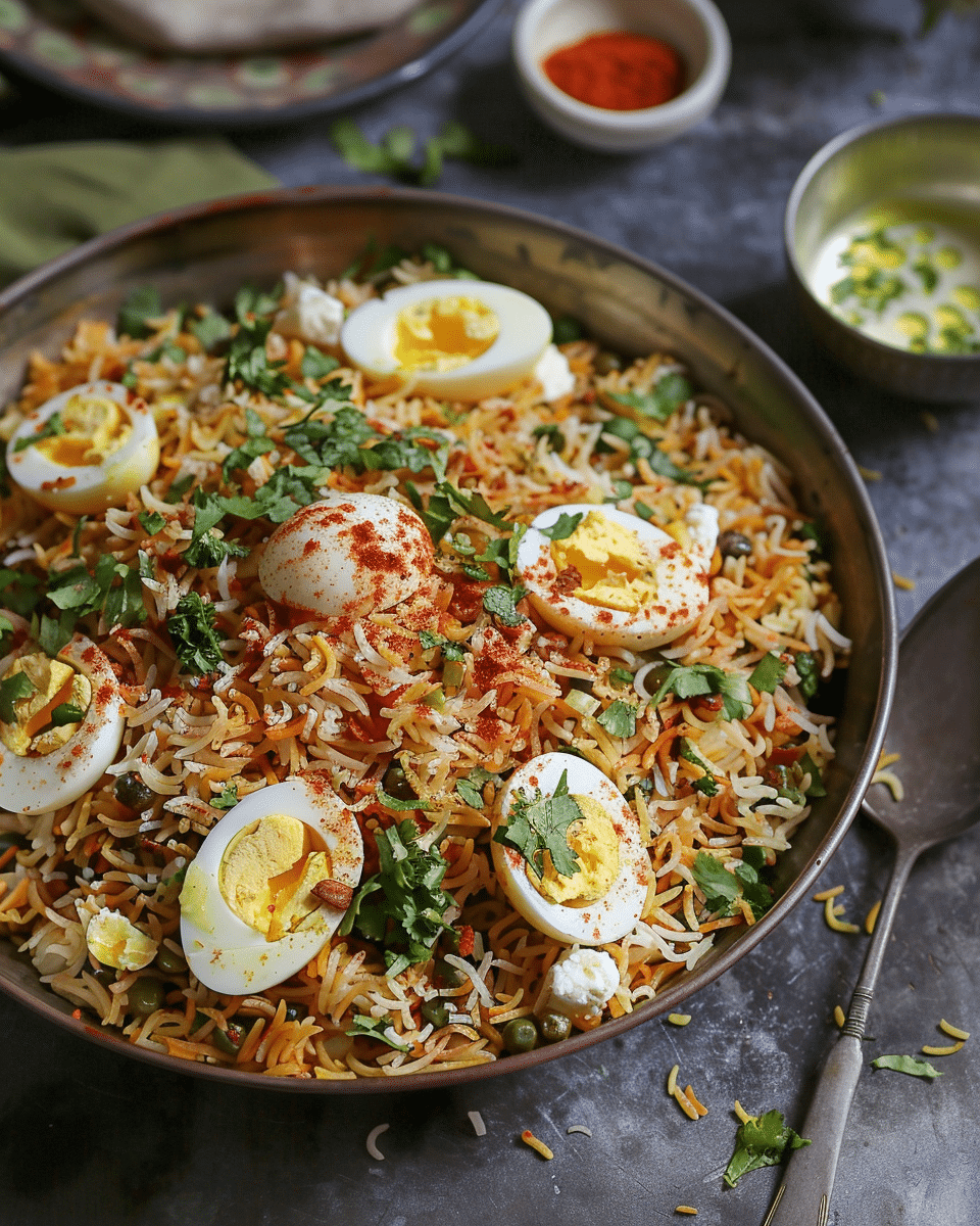 Instant Pot Egg Biryani