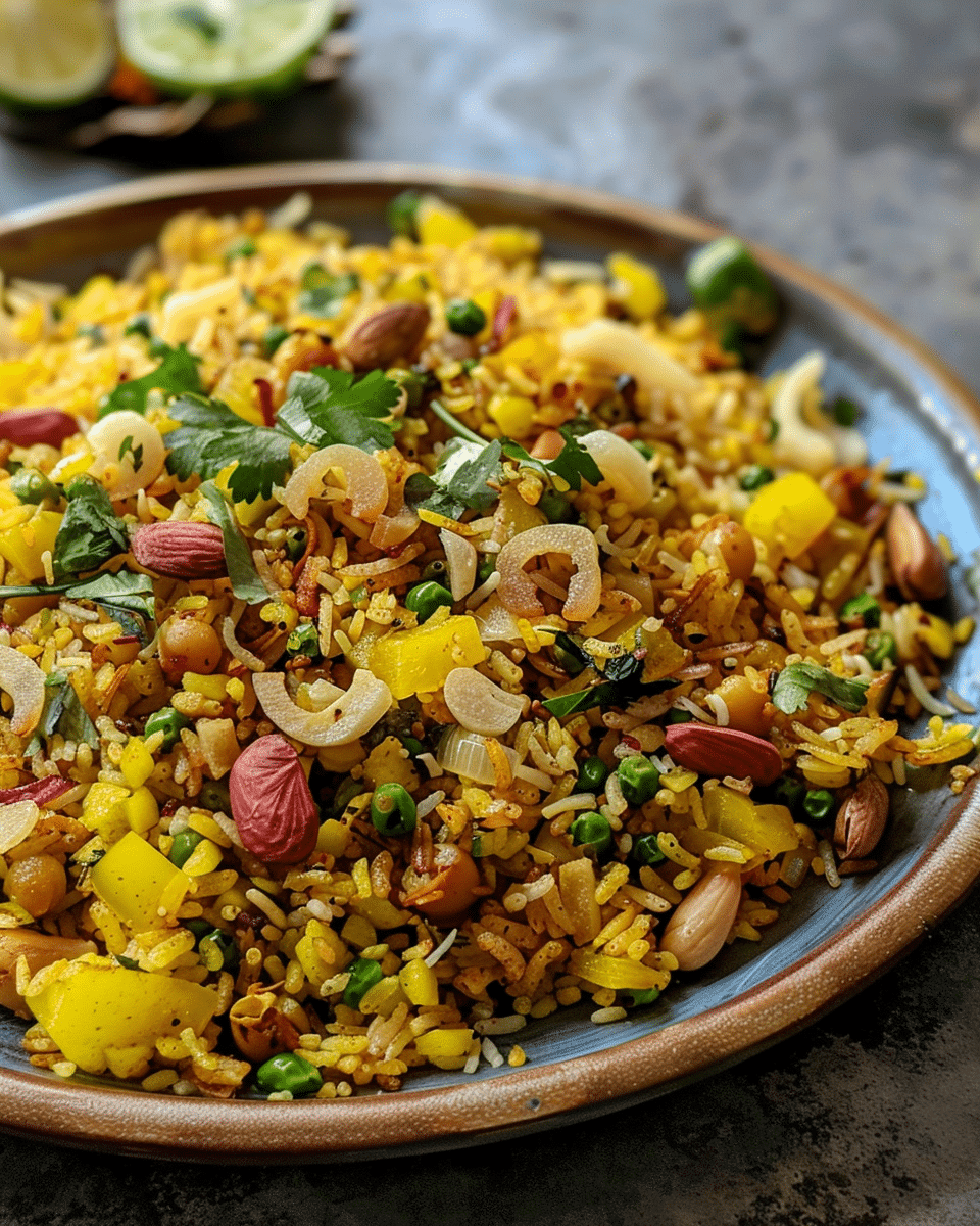 Poha Recipe (Indian Breakfast)