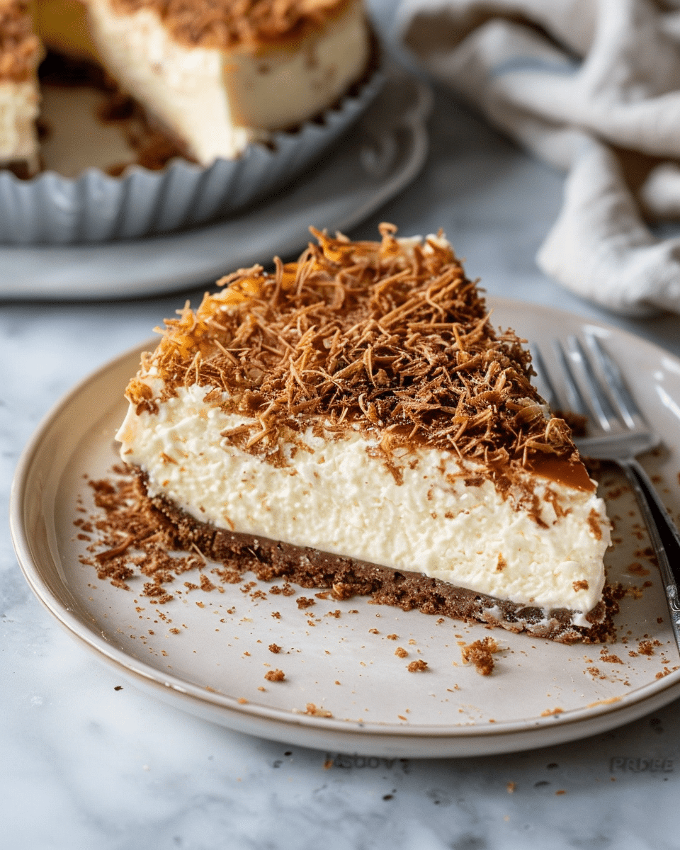 Samoa Cheesecake
