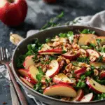 Honeycrisp Apple Salad with Maple Thyme Vinaigrette