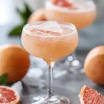 Frozen Pink Grapefruit Prosecco Cocktail