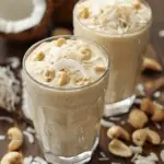 White Chocolate Coconut Cashew Hot Smoothie