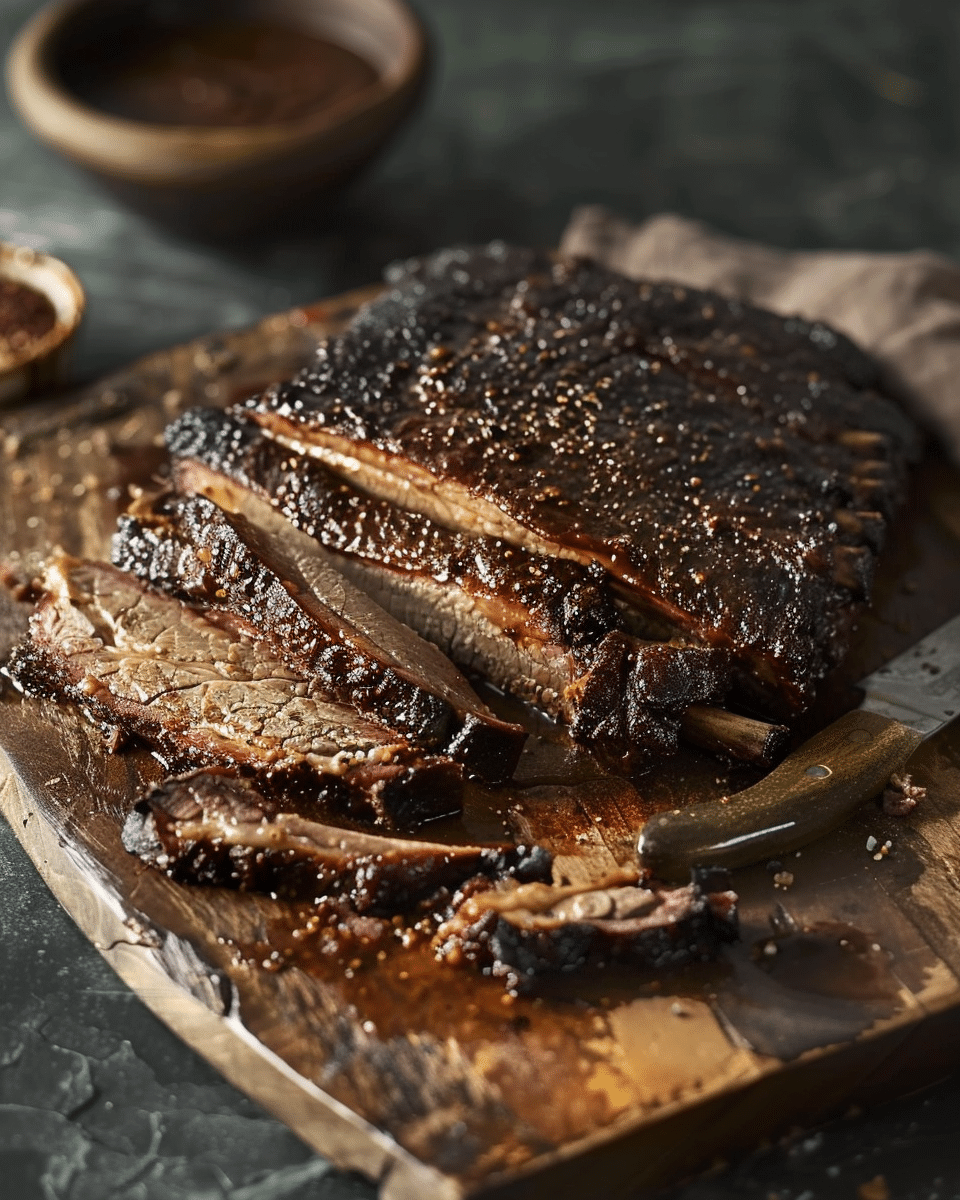 Easy BBQ Oven Brisket