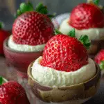 Cheesecake Stuffed Strawberries