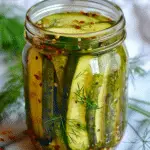Quick Spicy Dill Pickle Spears Recipe Easy Homemade in 24 Hours
