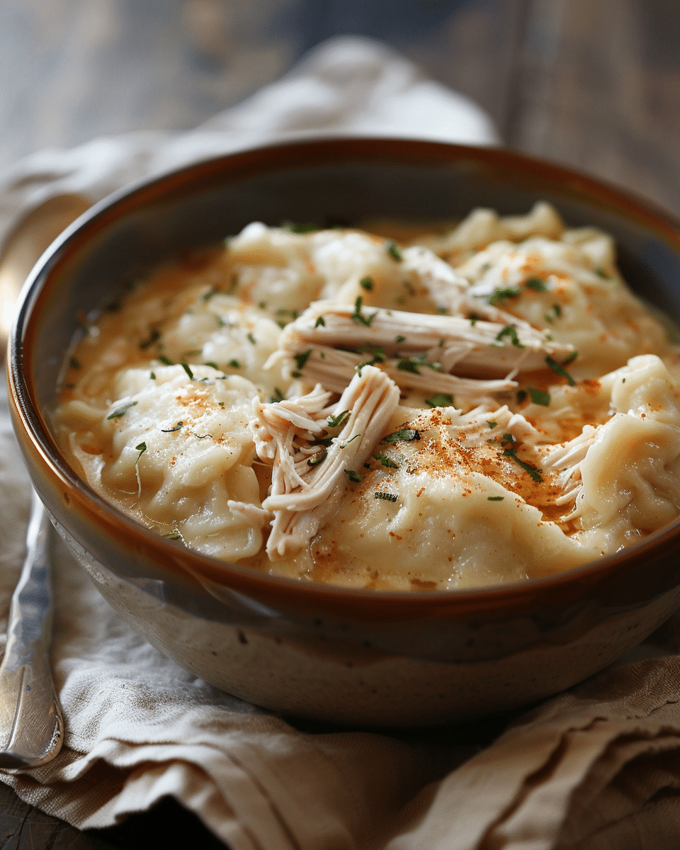 Chicken and Dumplings With Rotisserie Chicken