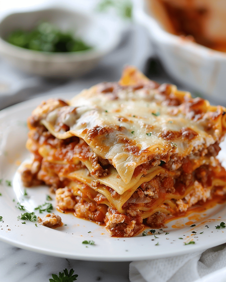 Mom's Easy Homemade Lasagna