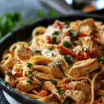 Crock Pot Cajun Chicken Pasta