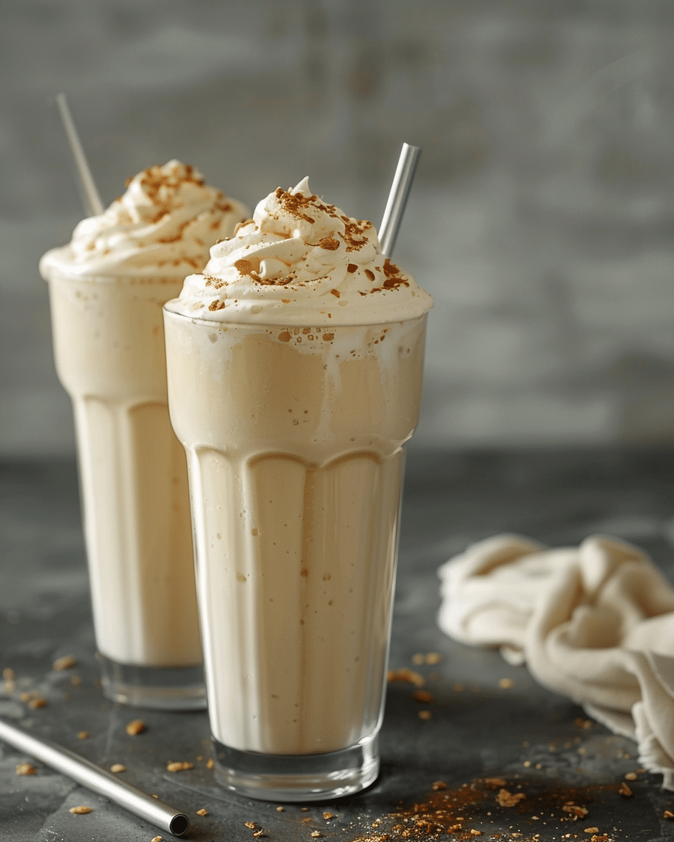 Peach Milkshake