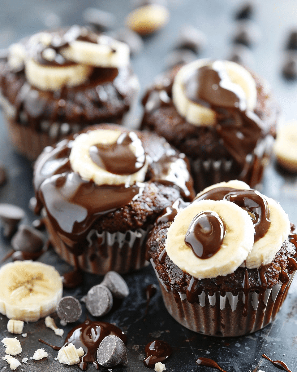Chocolate Peanut Butter Banana Bites