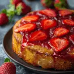 Strawberry Upside Down Cake