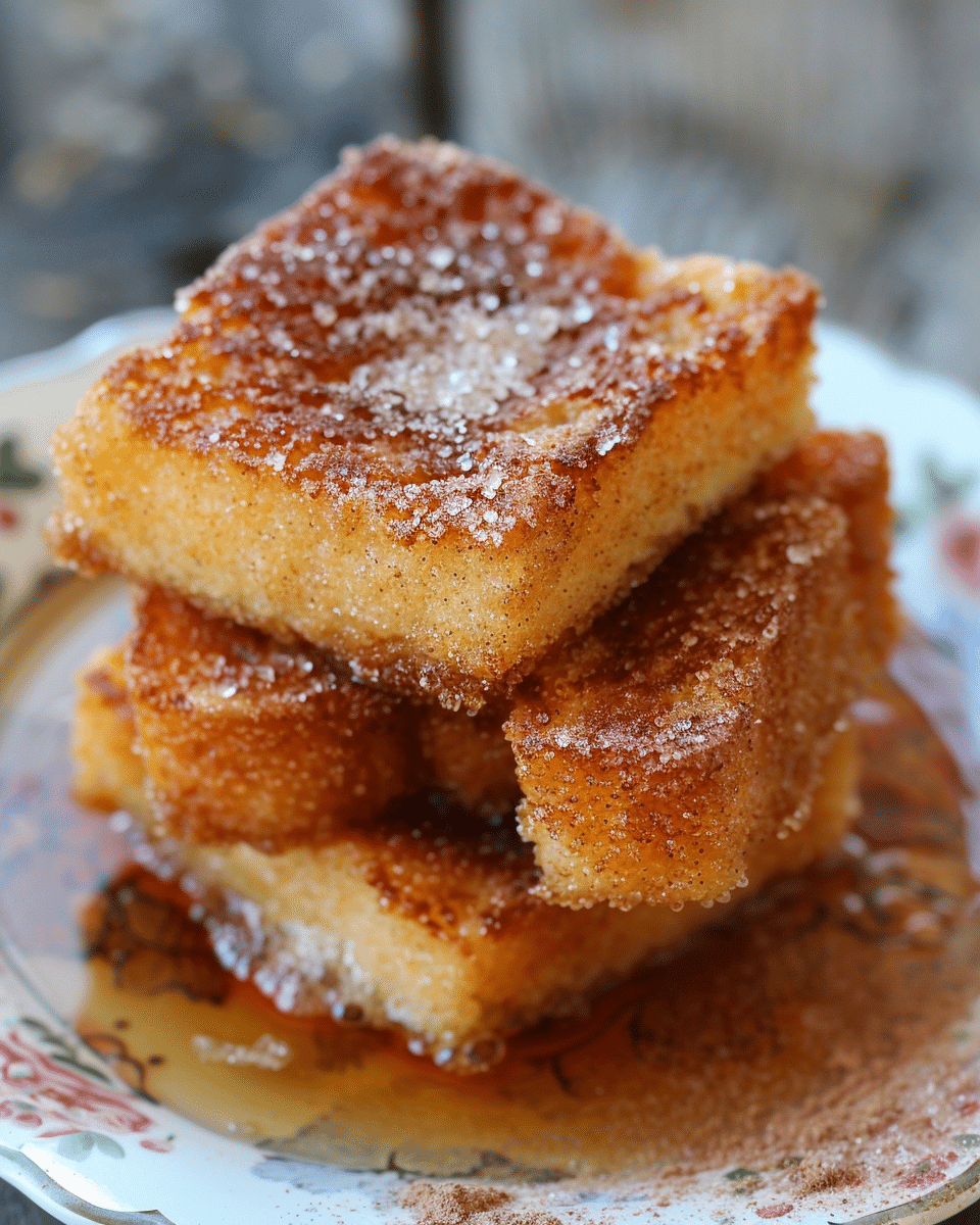 Cinnamon Sugar French Toast Cubes