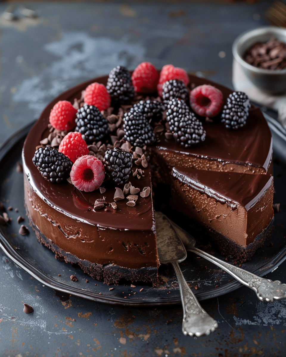 Triple Chocolate Cheesecake Recipe