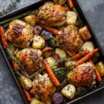 Sheet Pan Garlic Butter Chicken