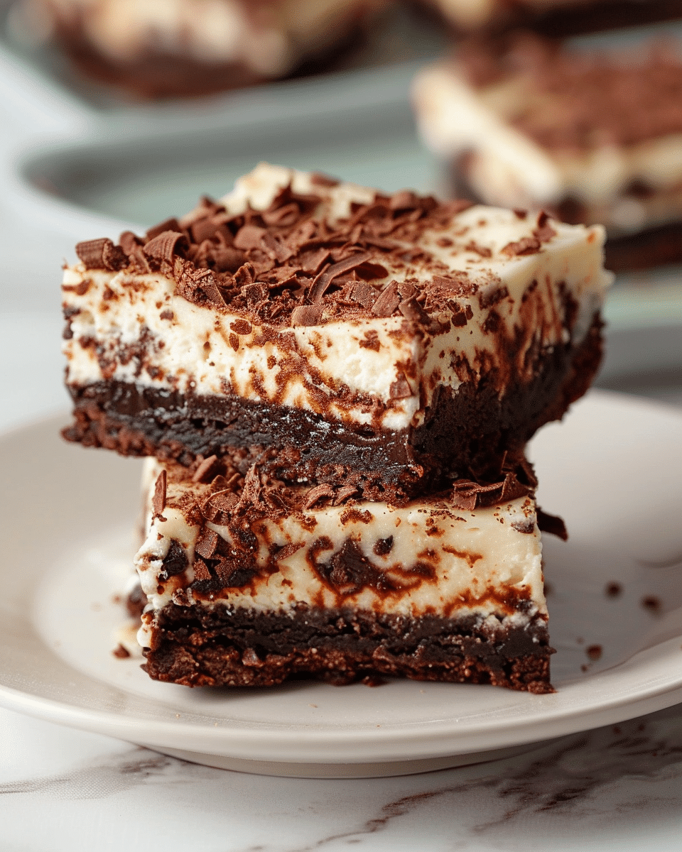 Easy Cheesecake Brownies