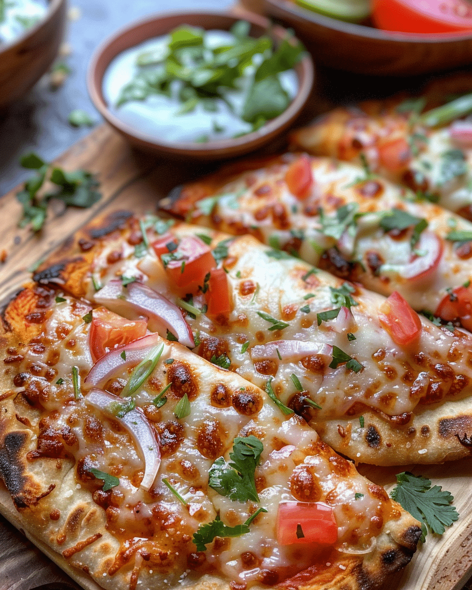 Naan Pizzas