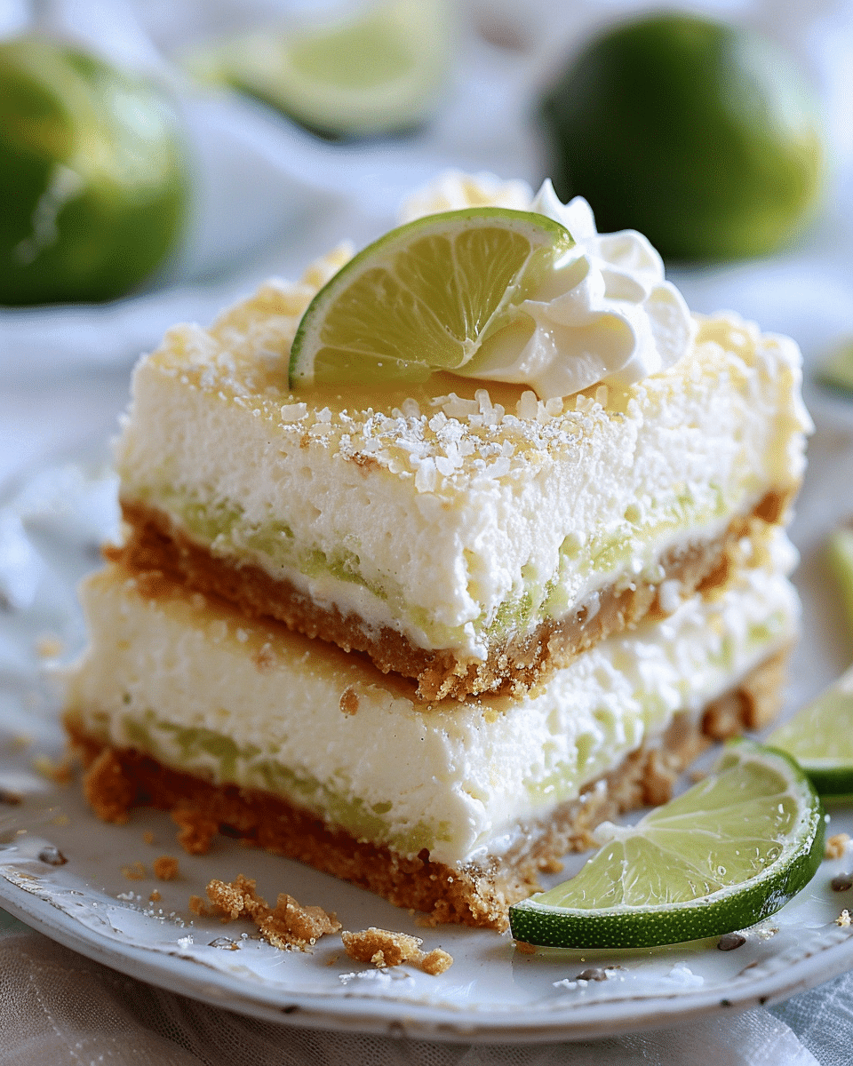Key Lime Pie Bars