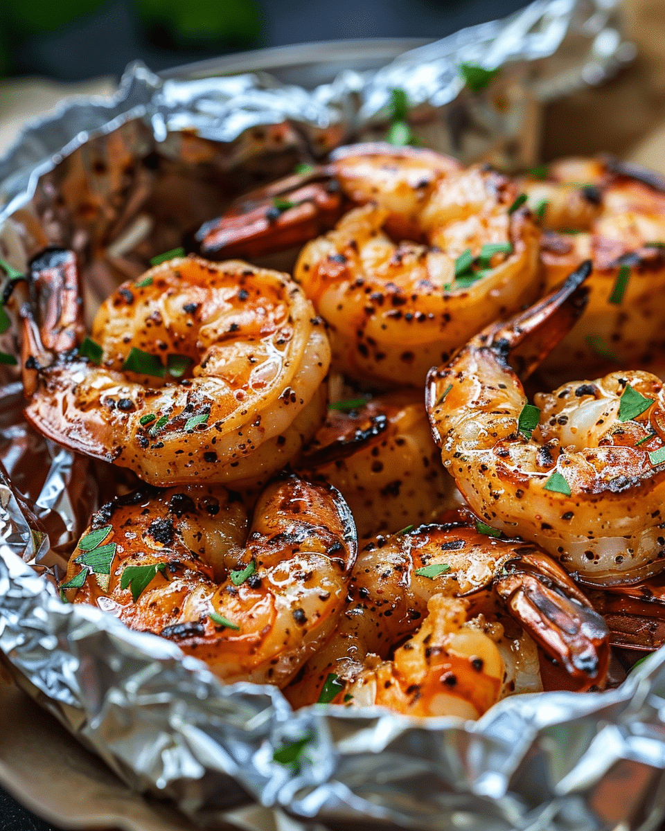 Cajun Shrimp Foil Packets