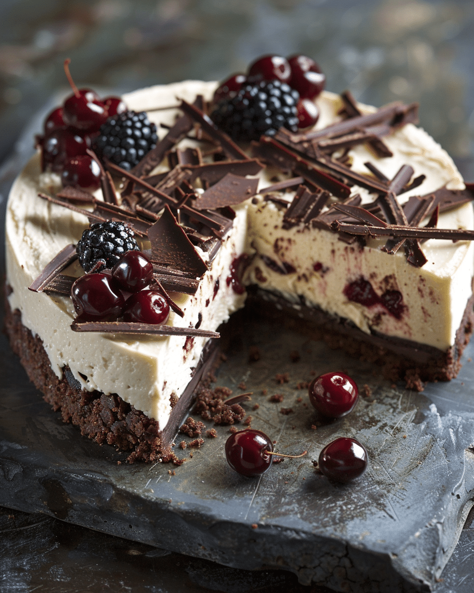 Black Forest Cheesecake
