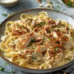 Easy Slow Cooker Boursin Chicken and Pasta