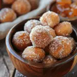 Caramel Apple Cider Donut Holes