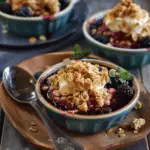 Healthy Berry Crisp