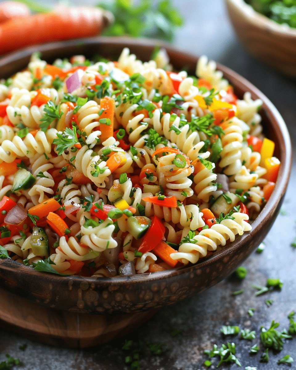 Rainbow Pasta Salad