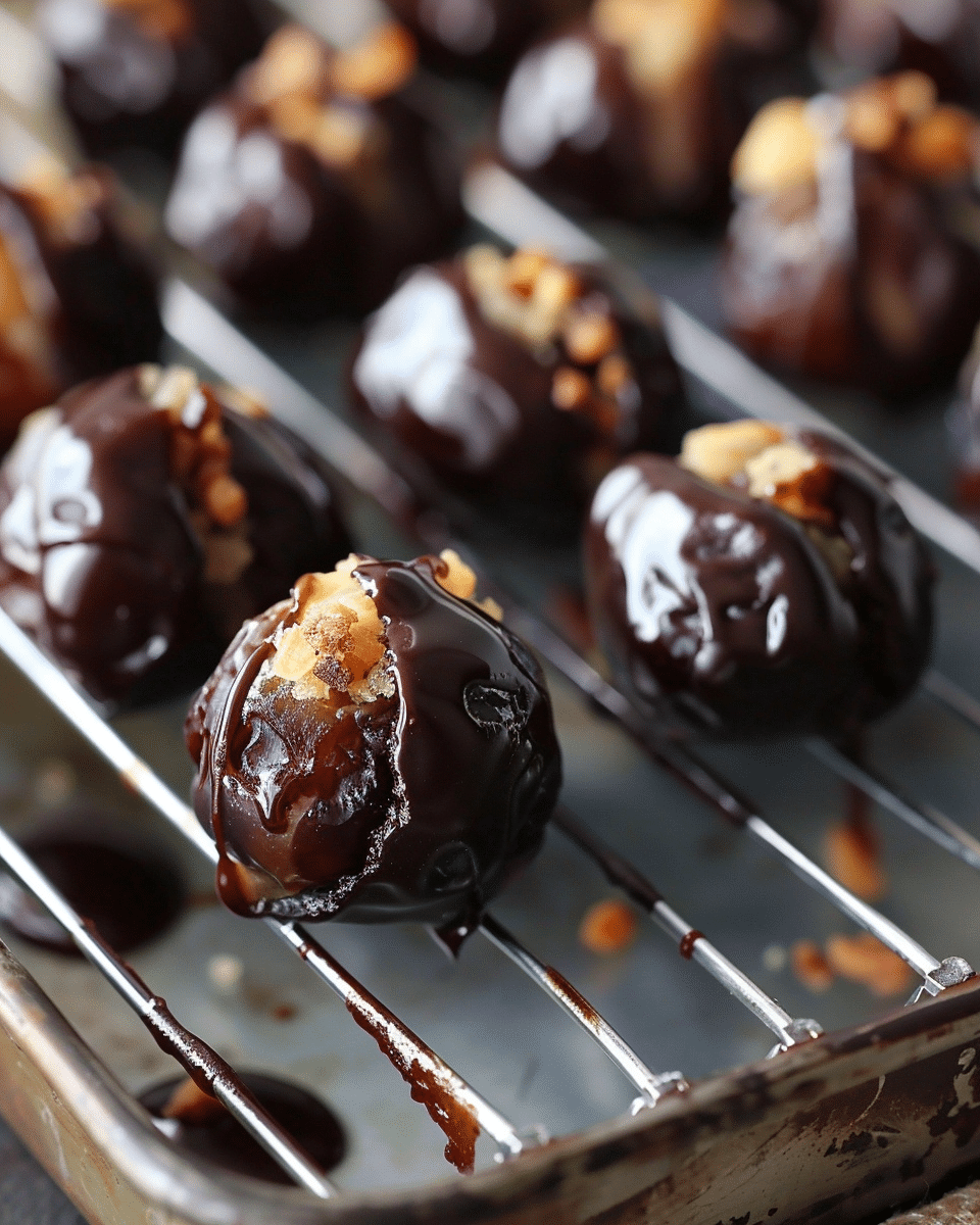 Cosmic Brownie Stuffed Dates