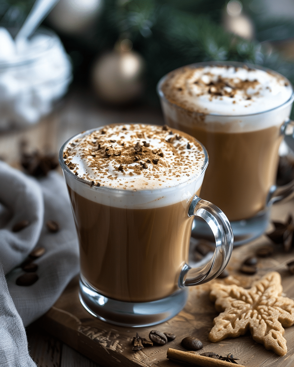 Cozy Gingerbread Latte