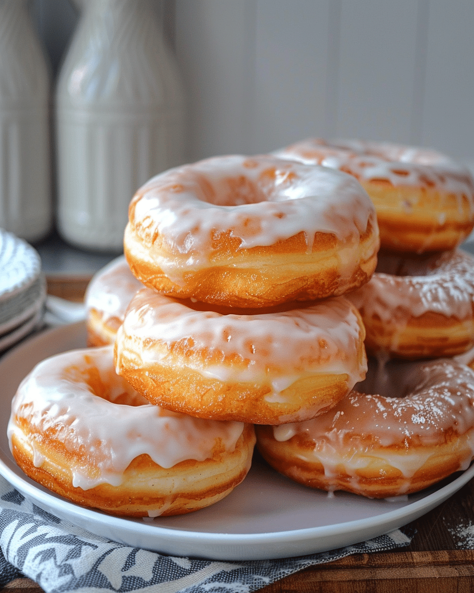 Homemade Donuts (Glazed & Iced)