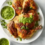 Peruvian-Style Roast Chicken with Green Sauce