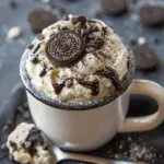 1-Minute Oreo Mug Cake Recipe (Only 2 Ingredients)