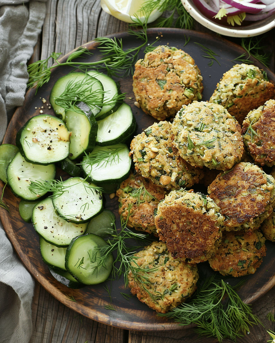 Healthy Baked Falafel