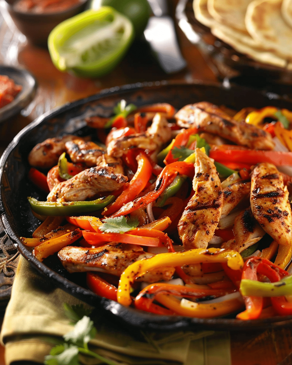 Chicken Fajitas Recipe