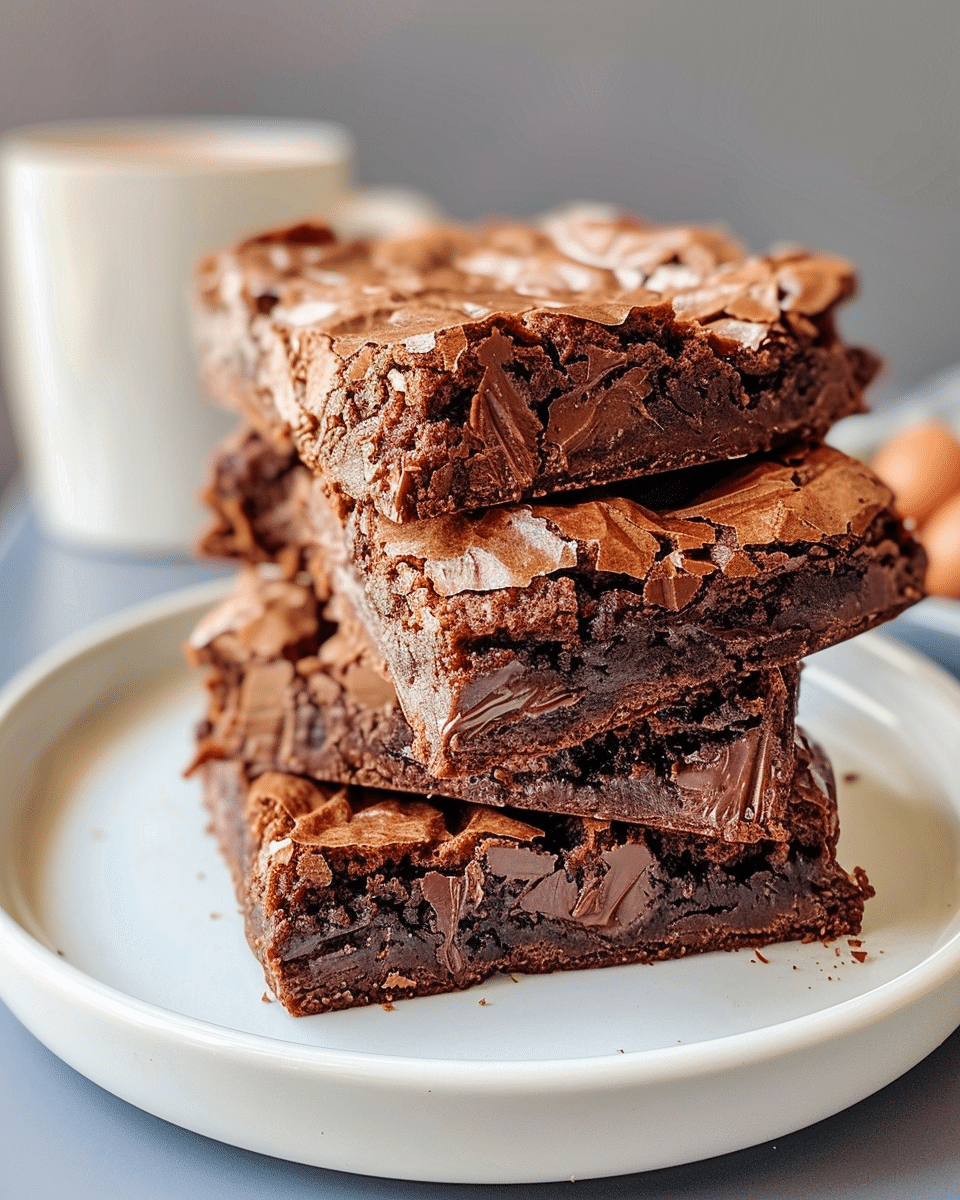Mini Egg Brownies