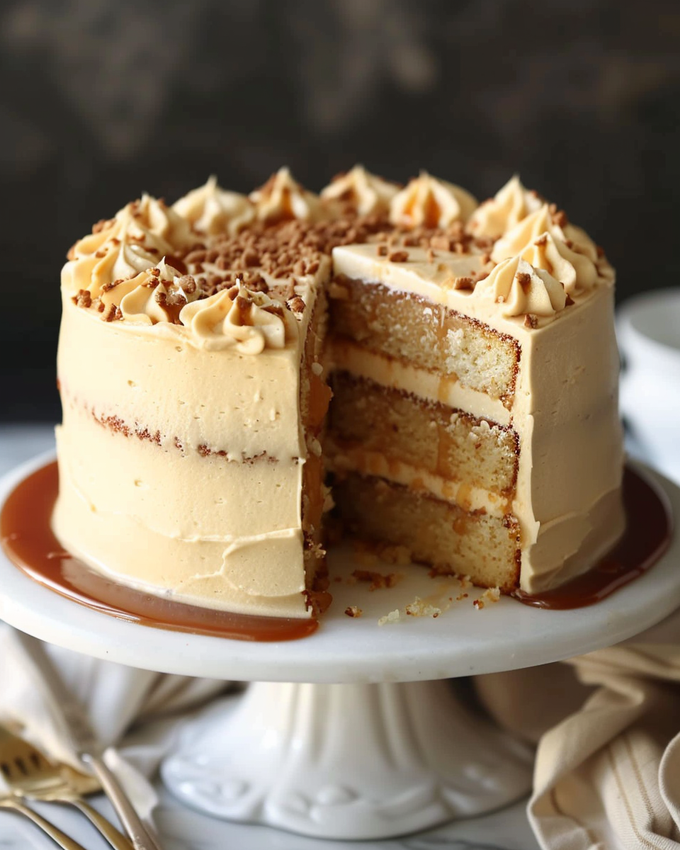Homemade Caramel Cake
