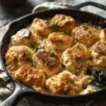Lazy Skillet Dumplings