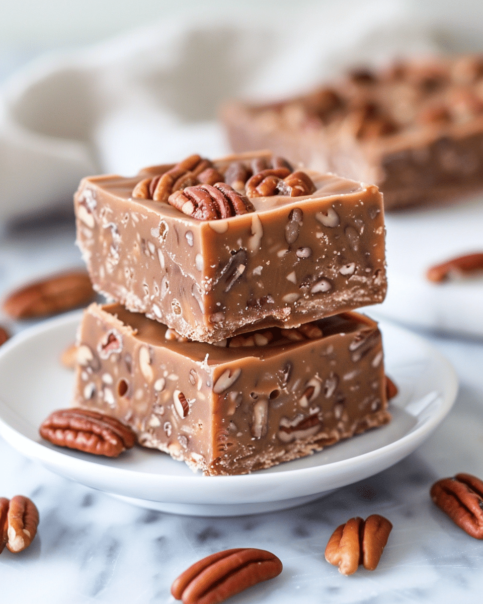 Pecan Pie Protein Vegan Fudge Recipe