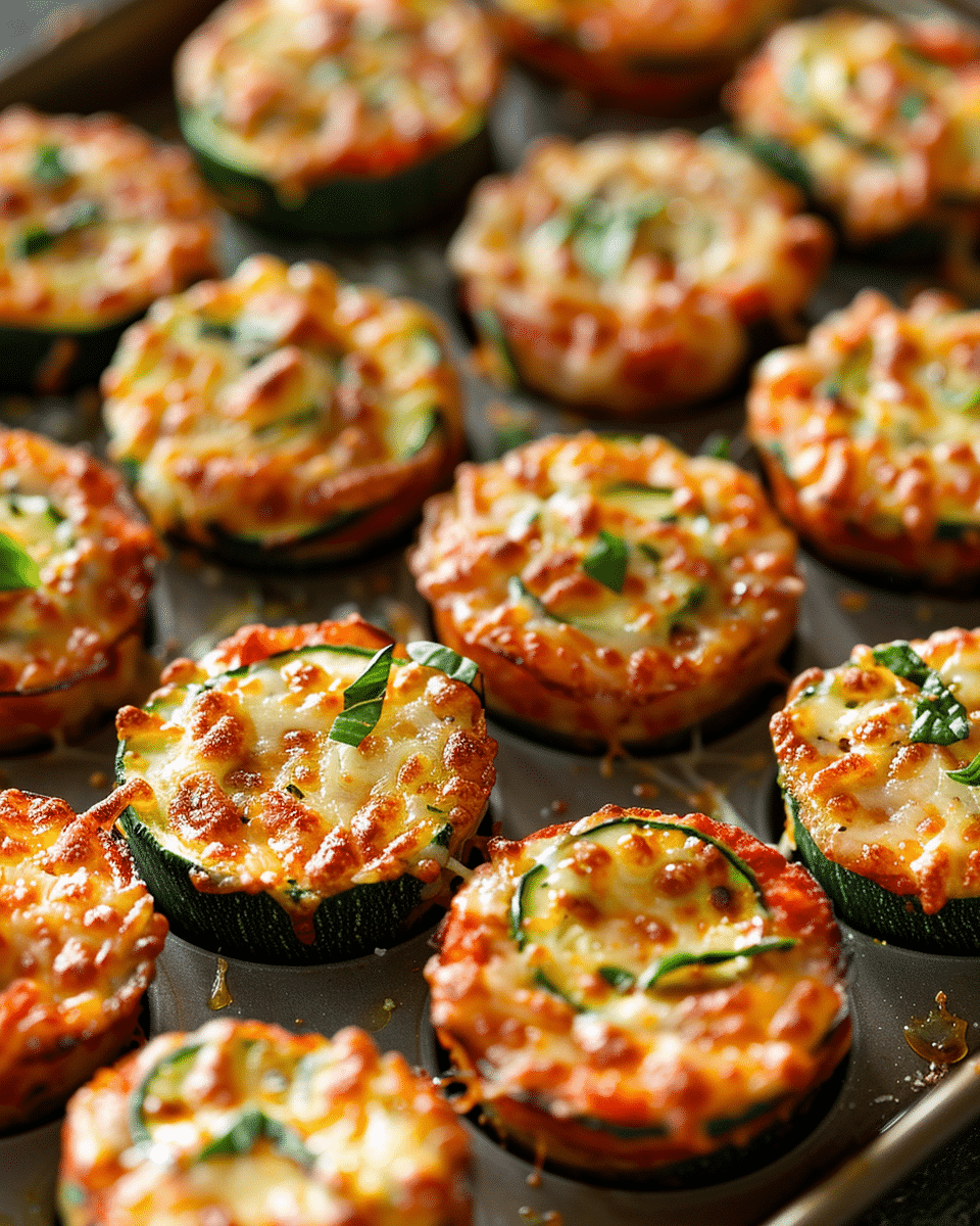 Zucchini Pizza Bites Recipe