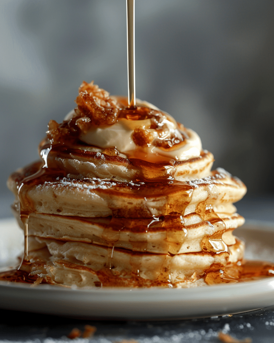 Cinnamon Roll Pancakes
