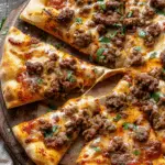 Ground Beef Pizza