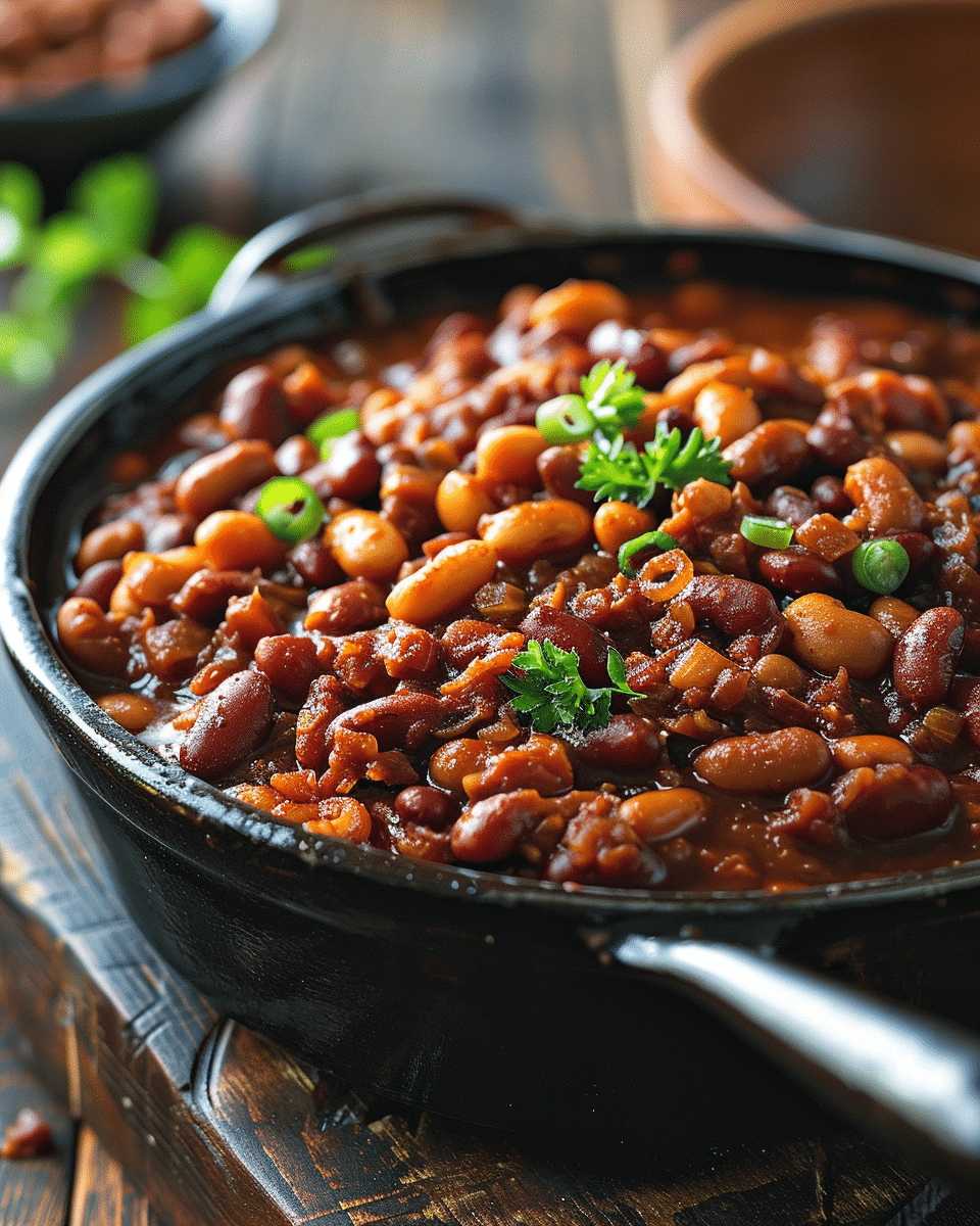 Loaded Baked Beans